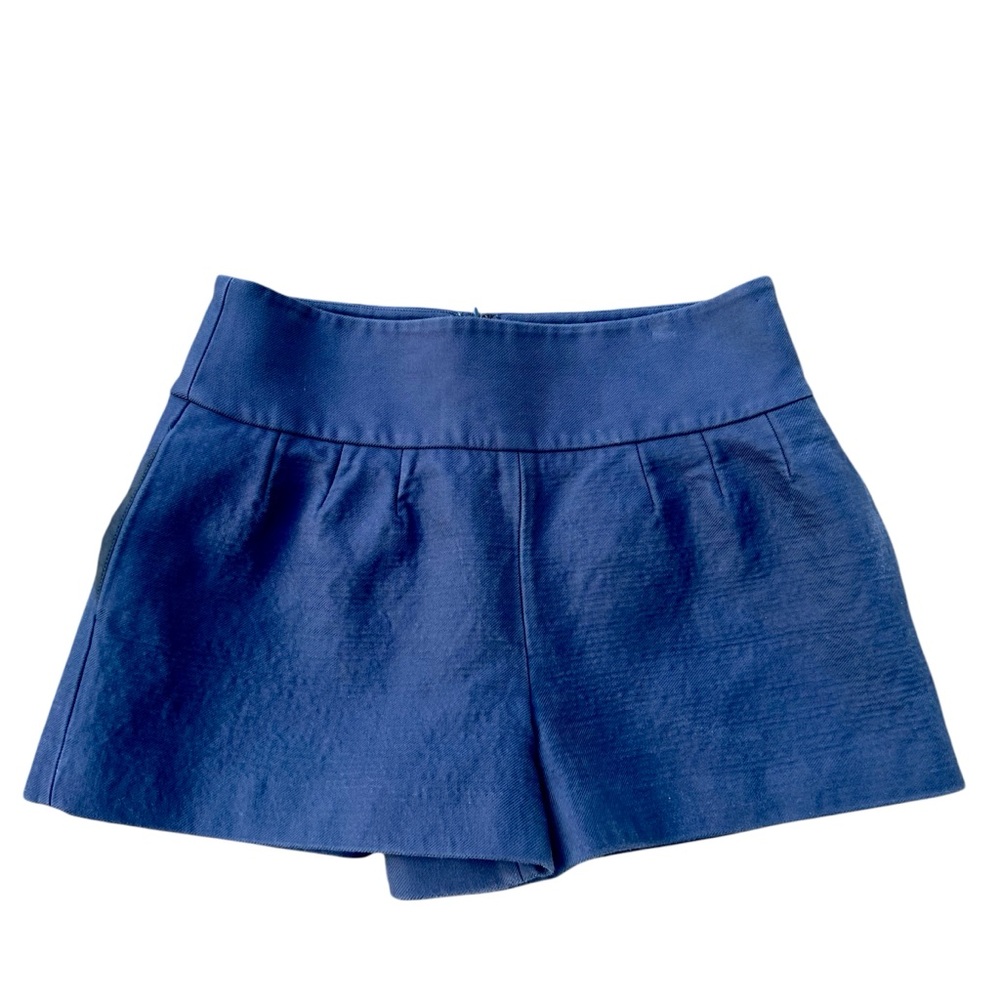 Red Valentino Spa Short‎ Women’s Size 44 Navy Blue Pockets Zipper
